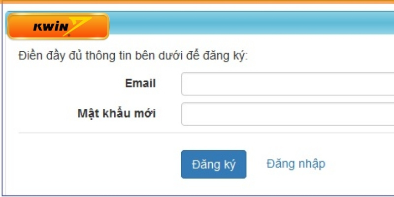 Gặp lỗi khi đăng ký Kwin hãy liên hệ ngay hỗ trợ